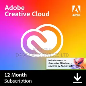Adobe Creative Cloud With Firefly Ai- 1 Year