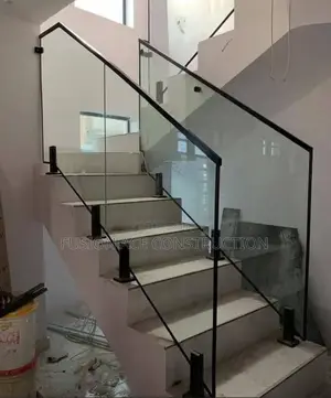 Modern Glass Handrails for Stairs and Balconies / Balcony