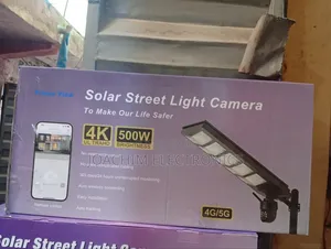 Solar Camera Street Lights