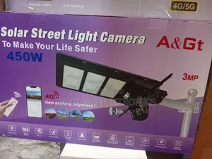Solar Street Lights With Camera