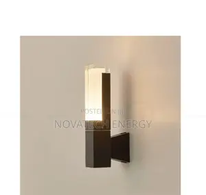 Single Face Black Outdoor/Indoor Wallbracket,
