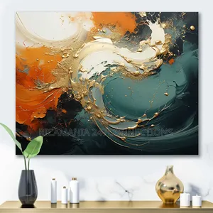Frameless Multicolor Canvas Print