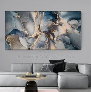 Abstract Frameless Canvas Print