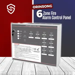 Orinsong Conventional Fire Alarm 6 Zone Control Panel