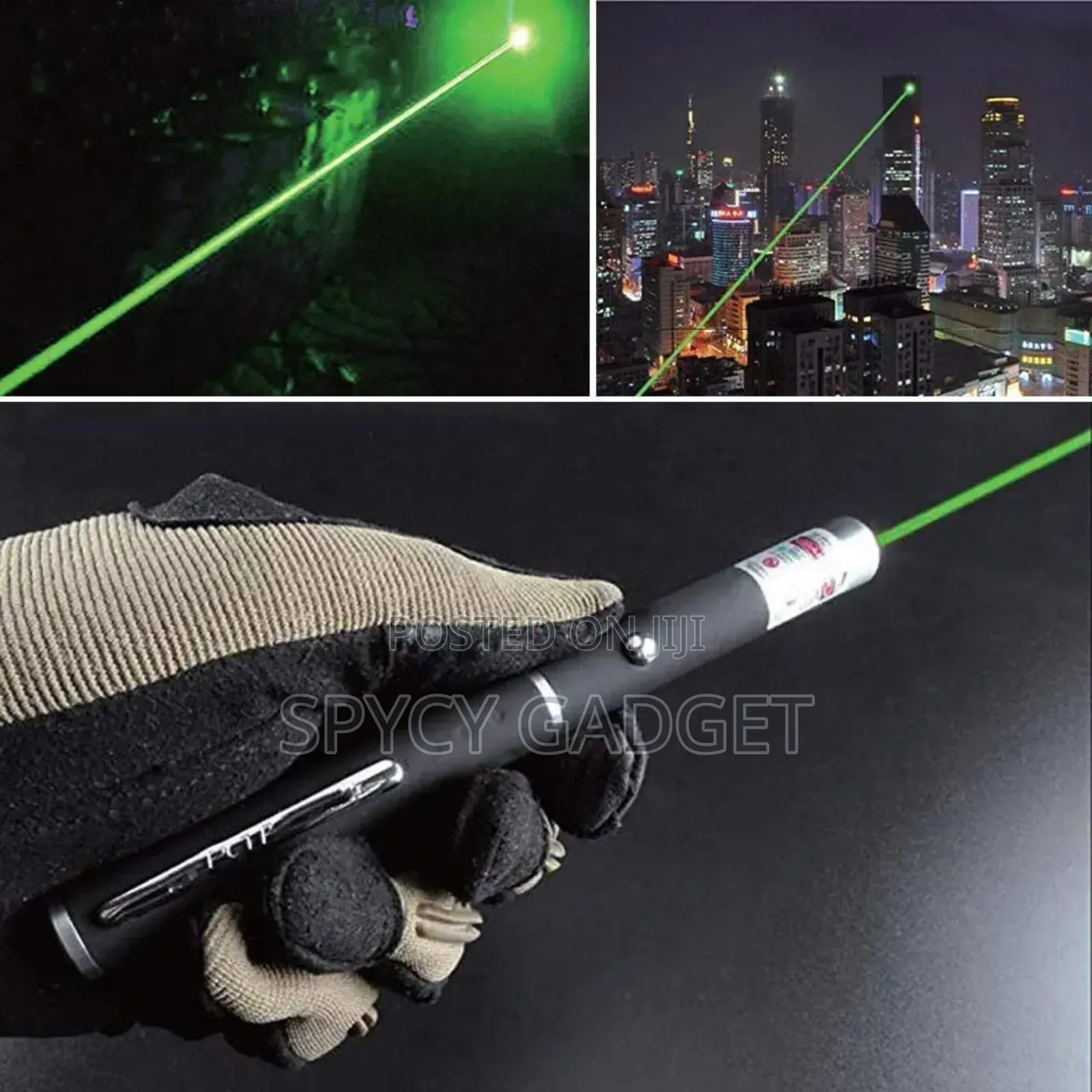 Green Beam Multifunction Laser Pen With Adjustable Cap