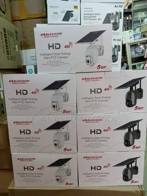 Worldvision Intelligent Solar Energy PTZ Alert Camera