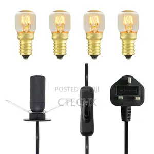 Salt Lamp Replacement Light Fitting With 4 Bulbs E14