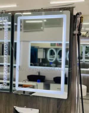 Wall Mount Bedroom, Bathroom Led Mirrors Size 80cmx60cm