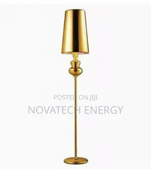 Golden Standing Lamp for Homes and Offices Etc