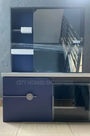Arsh Grey Top Quality Cabinet Set With Mirror