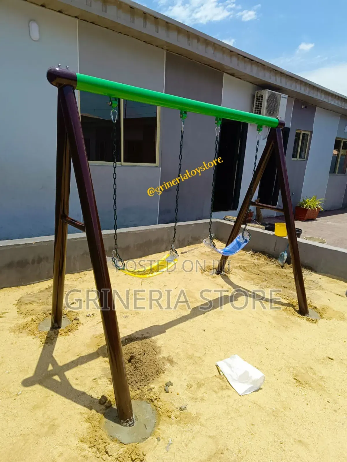 2 Seaters Playground Swing