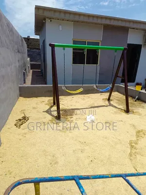 Outdoor Iron Playground Swing-2 Seaters
