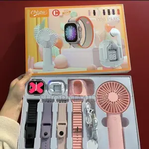Smart Fit New D96 Plus 9 in 1 Smart Watch With Mini Fan