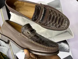 Italian Moreschi Animal Skin Shoe