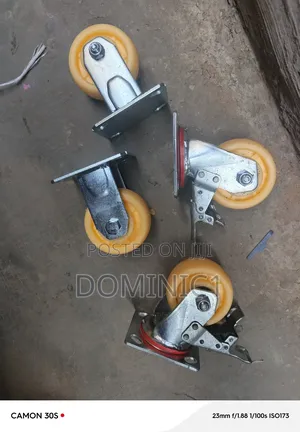 Castor Wheel 4 Inches Heavy Duty With Brake