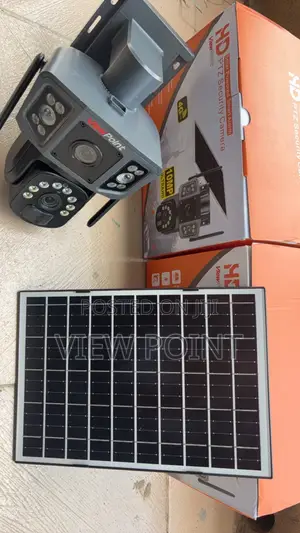 10mp Triple Lens/Screen 4g Solar Cctv Camera