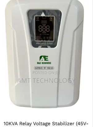 10kva A E Relay Voltage Stabilizer 45v-250v