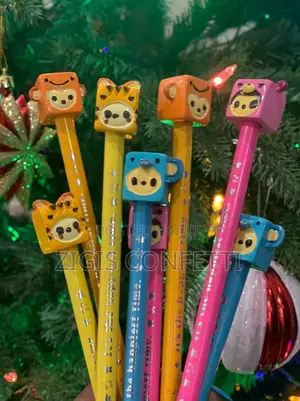 Pencils With Toppers