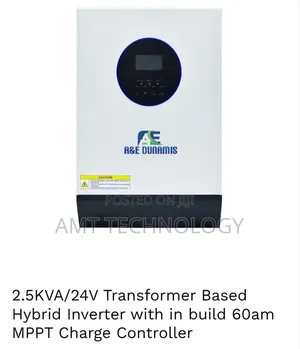 2.5kva A E Hybrid Inverter 24v