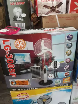 Lg Fan With Solar