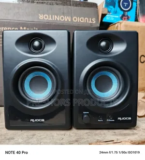 Quality Reference Studio Monitor Speaker With Bluetooth
