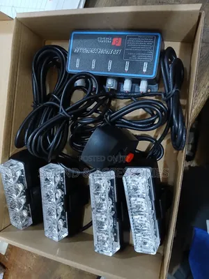 Front Grille Flasher Led Caution Strobe 12v (Police Light)