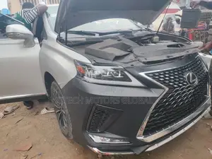 Complete Front Bumper and Head Light Rx350 Upgrade
