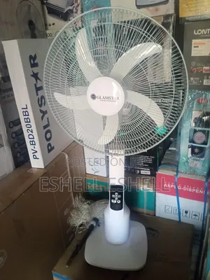 18" Glamster Electric Rechargeable Fan