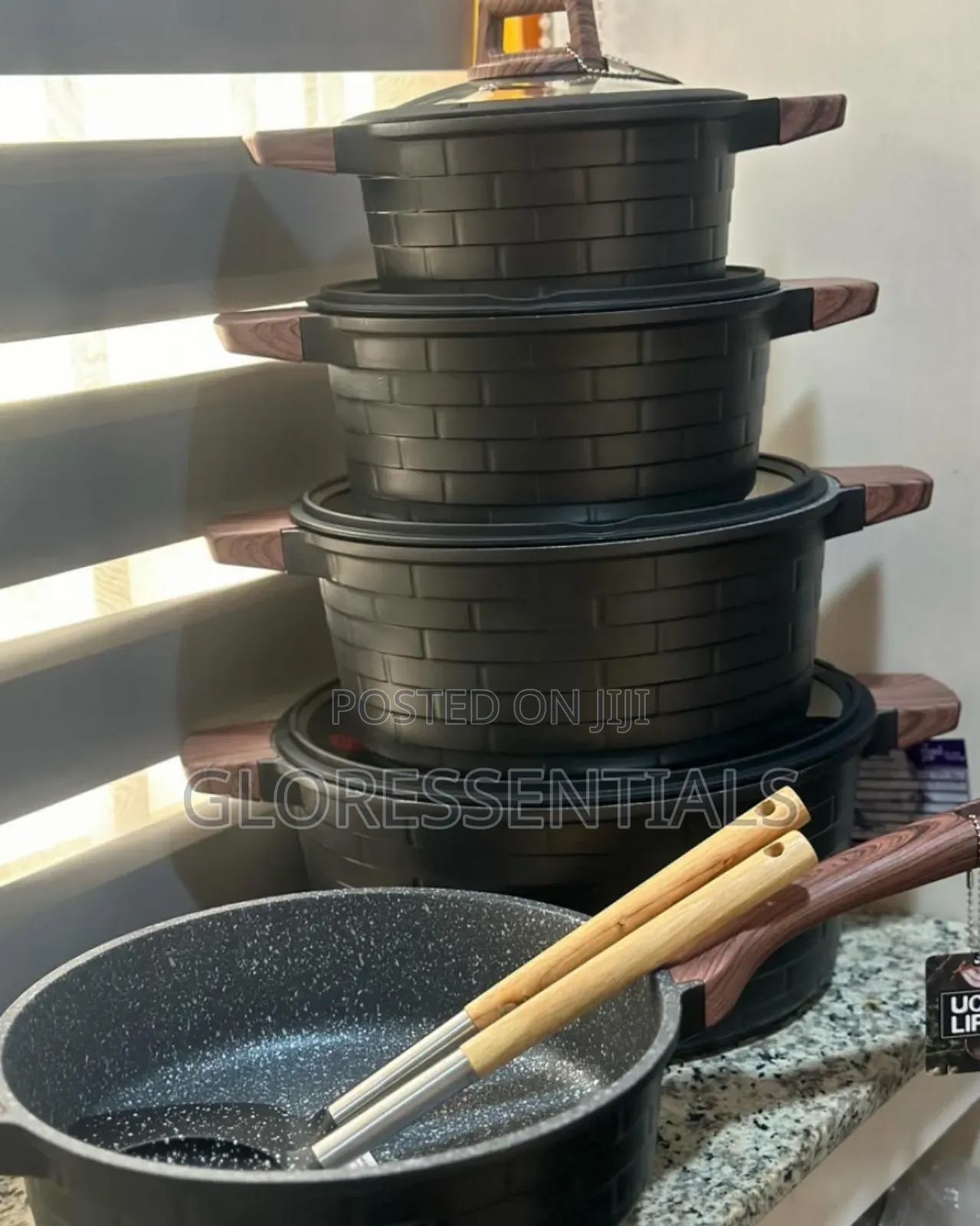 Block Granite Non Stick Cookware Set