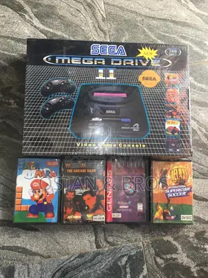 Sega Mega Drive11+300 Inbuit Games+4casetts