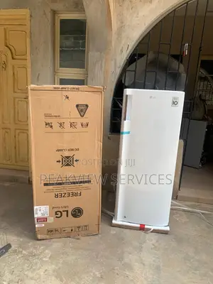Sleek - Lg 168l White Standing Freezer Gn-3045sqgt