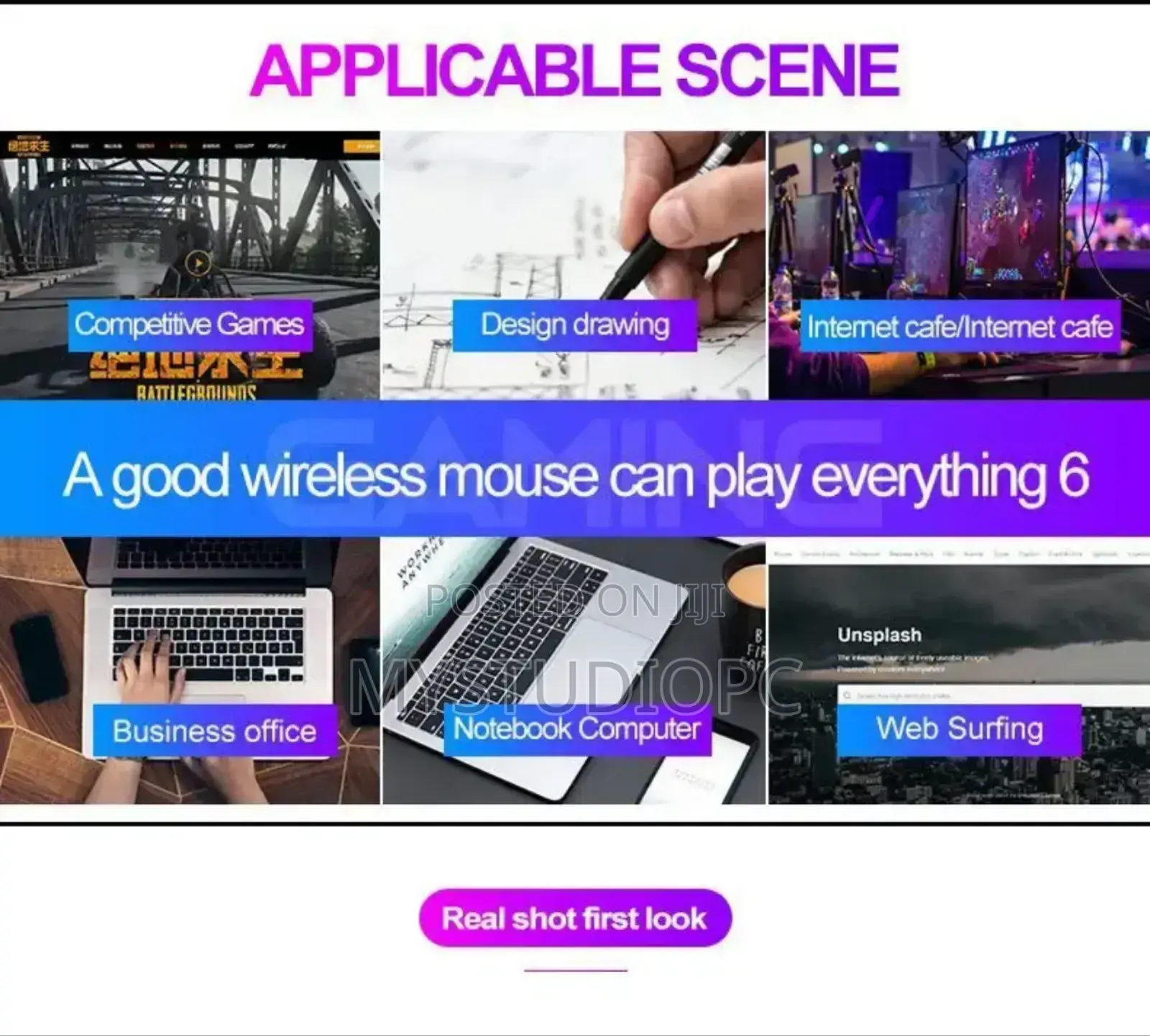 Twolf Wireless Gaming Mouse