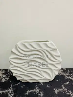 Wavy Ceramic Vase