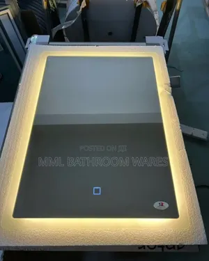60x80cm Square Mirror With Edge Light (Led)