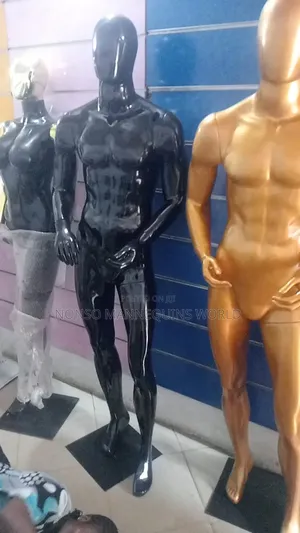 Black Faceless Male Naija Made Fiber Mannequin