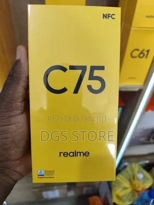 New Realme C75 128 GB Black