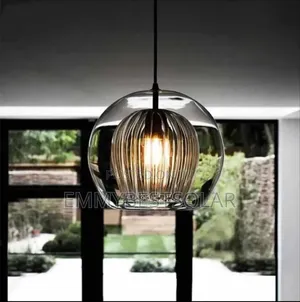 Transparent Shaded Glass Dropping Light