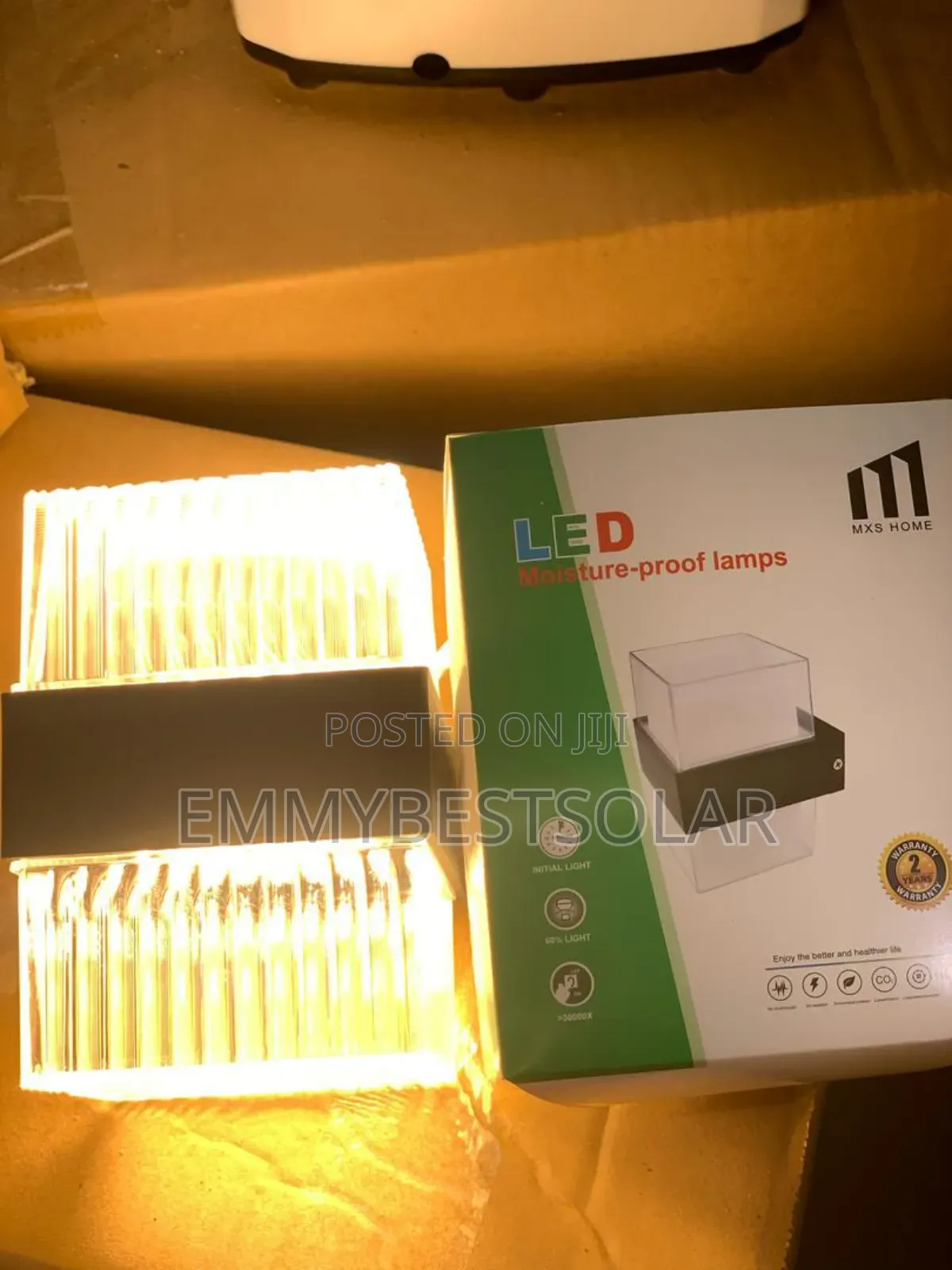 Led Waterproof Crystal Wall Light