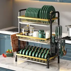 3 Tiers Plate Rack