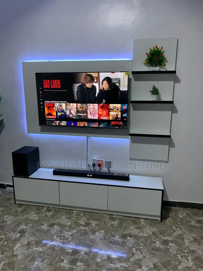 Tv Console 5ft With Light