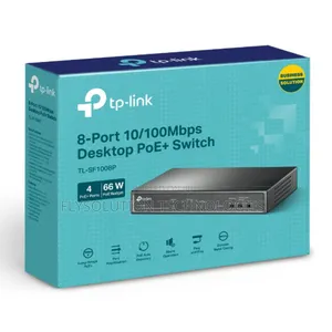 Tp-Link Tl-Sf1008p 8 Ports Desktop Poe + Switch