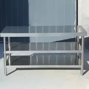 3 Layer Stainless Kitchen Table (3step)Heavy Duty Work Table