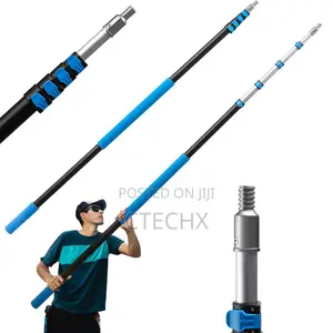 Paint Roller Extension Pole 2.4m 6 Segmented Steel Pole