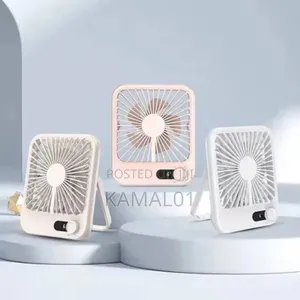 Small Desk Fan, 100 Speed Personal Fan Rechargeable