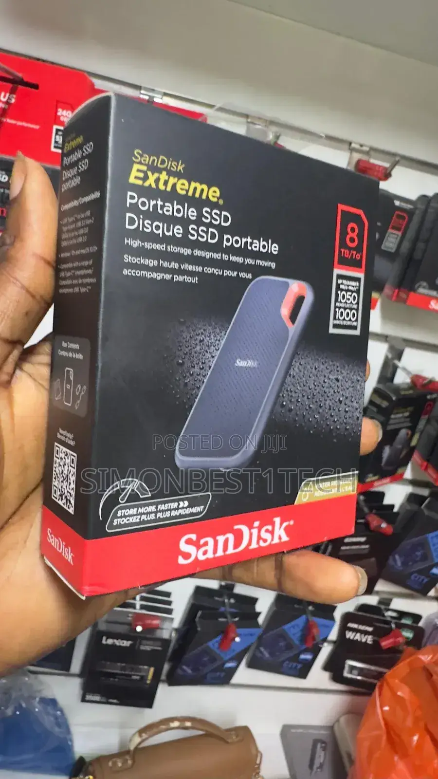 Portable SSD Hard Drive 8tb Sandisk