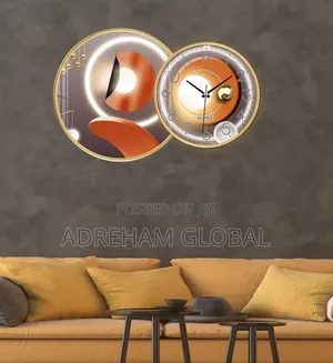 2 In1 Home Deco Wall Clock