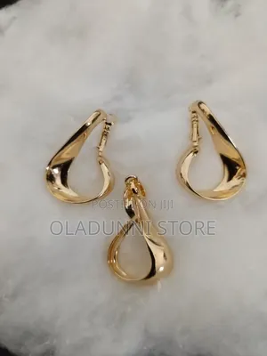 Plated Earring and Pendant