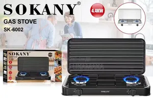 Sokany Gas Stove Double Burner
