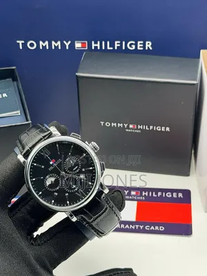 Tommy Hilfiger Mid-Grade Chronograph - Leather Style"