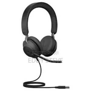 London Used Jabra Evolve2 40 Se Wired Headset Black